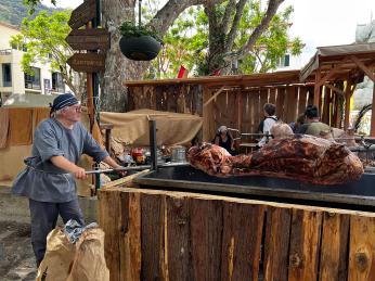 Středověký gastronomický festival v&nbsp;Machicu oslavující první osídlení ostrova