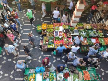 Hlavní funchalská tržnice Mercado dos Lavradores