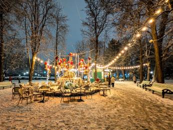 Kišiněvský „Central Park“ je úchvatný i&nbsp;v&nbsp;zimním období