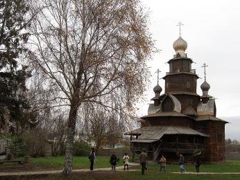 Skanzen lidové architektury Suzdal