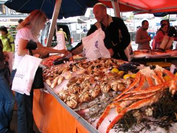 Rybí trh v Bergenu