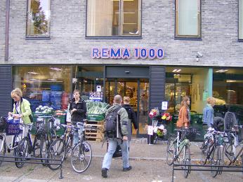 Prodejna nákupního řetězce REMA 1000