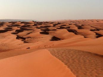 Čarokrásné duny v ománské poušti