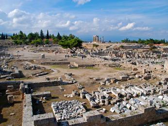 Agora (římské fórum) - někdejší tržiště a hlavní náměstí