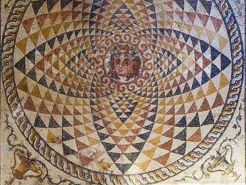 Mozaika v korintském muzeu