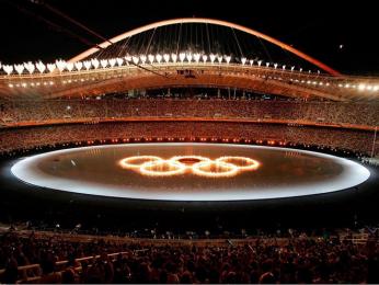 Zahajovací ceremoniál Olympijských her v Athénách 2004