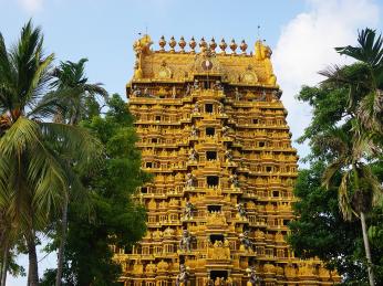 Hinduistický chrám je ozdobou města Jaffna