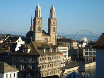 Katedrála Grossmünster v Curychu