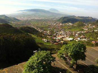 Malebně situované město La Laguna je zapsané na Seznamu UNESCO
