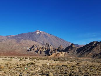 Krajina v národním parku Teide je skutečně jedinečná