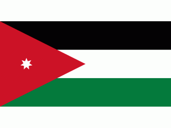 Jordánská vlajka