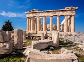 Chrám Parthenon na Akropoli