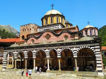 Rilský monastýr je největší pravoslavný klášter Bulharska