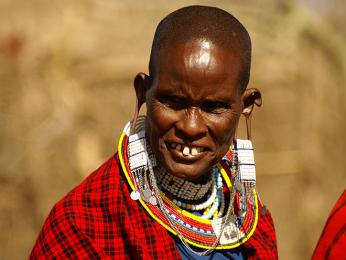 Masajka v NP Serengeti