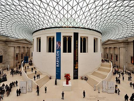 Interiér Britského muzea