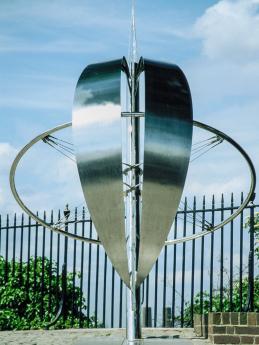 Vyznačení nultého poledníku u Královské observatoře v Greenwich