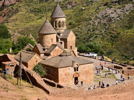 Arménský klášter Noravank pochází z 11. století