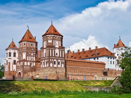 Mir je nejznámější a nejlépe dochovaný hrad v Bělorusku