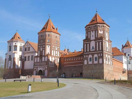 Mir je nejznámější a nejlépe dochovaný hrad v Bělorusku