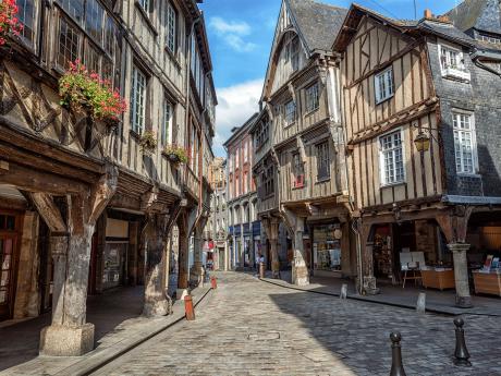 Architektura historického města Dinan