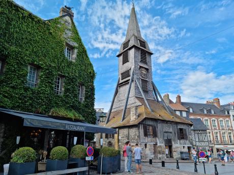 Kostel svaté Kateřiny ve městě Honfleur