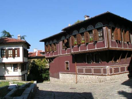 Rázovitý domek v Plovdivu