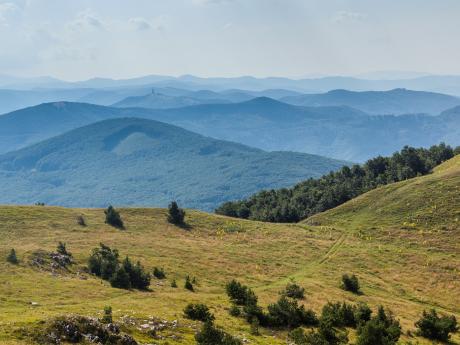 Hřeben pohoří Stara Planina