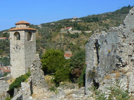 Ruiny starobylého města Stari Bar