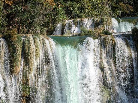 Krka je jedním z osmi národních parků Chorvatska