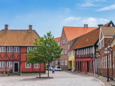 Malebné městečko Ribe