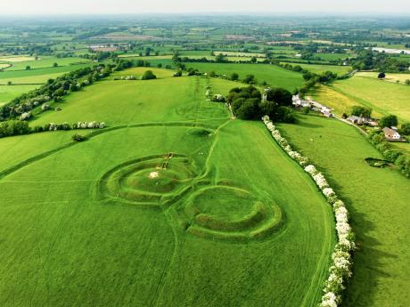 Hill of Tara byl ve 2. a 3. století sídlem irských vládců