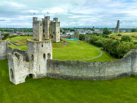 Trim je největší anglo-normanský hrad v Irsku