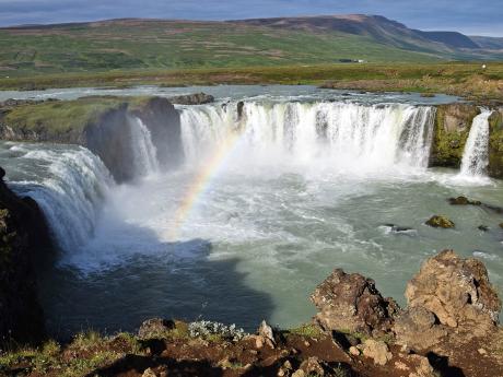 Goðafoss neboli vodopád Bohů