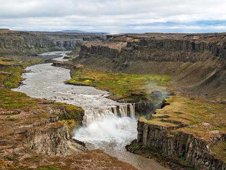 Jökulsárgljúfur je součástí NP Vatnajökull