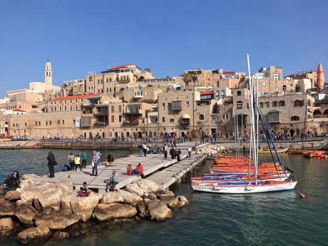 Promenáda starobylého přístavního města Jaffa