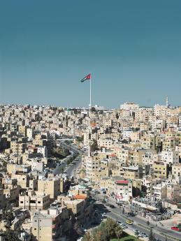 Ammán je hlavním městem Jordánska