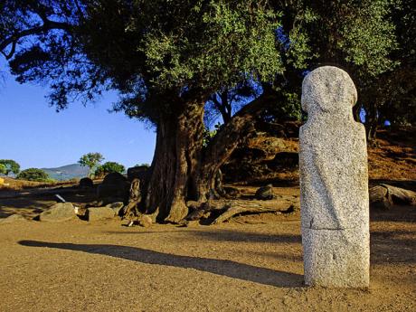 Filitosa je nejznámějším prehistorickým místem na Korsice