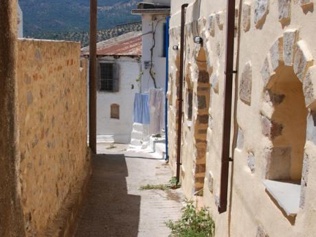 Krétská vesnička Kritsá