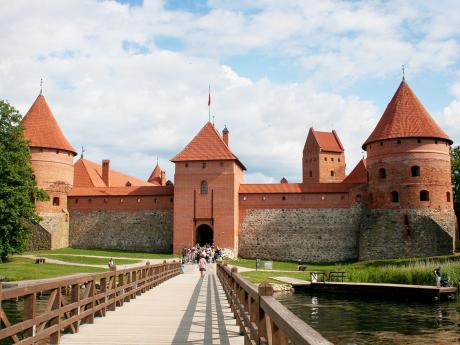 Litevský vodní hrad Trakai
