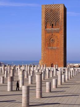 Hassanova věž v Rabatu
