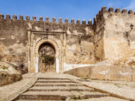 Pozůstatky tangerských hradeb a staré pevnosti neboli kasby