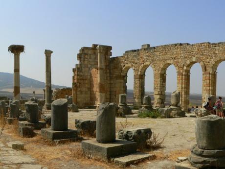 Pozůstatky římského města Volubilis