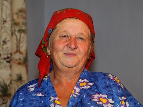 Česky mluvící paní domu v Holubince