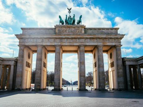 Symbolem Berlína je neoklasicistní Braniborská brána