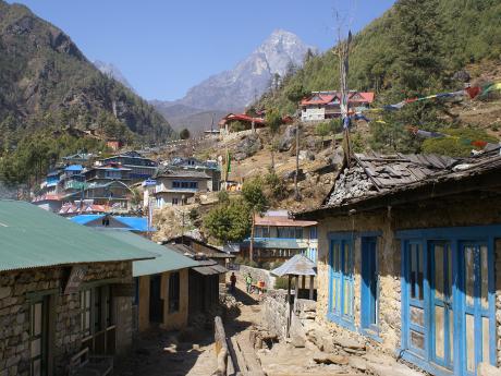 Nepálská vesnička Monjo je vstupní branou do NP Sagarmatha