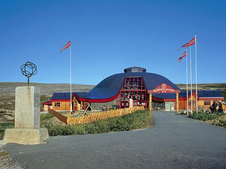 Muzeum Arctic Circle Centre na polárním kruhu