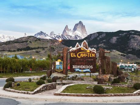 Městečko El Chaltén je výchozím bodem do NP Los Glaciares