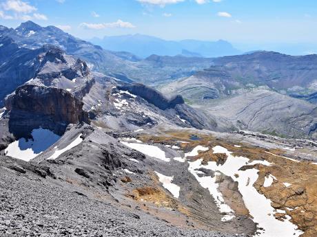 NP Ordesa y Monte Perdido tvoří mimo jiné čtyři ledovcové kaňony