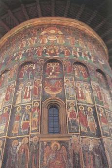 Fresky malovaných klášterů jsou staré více než 400 let