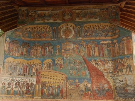 Fresky kláštera Voroneţ